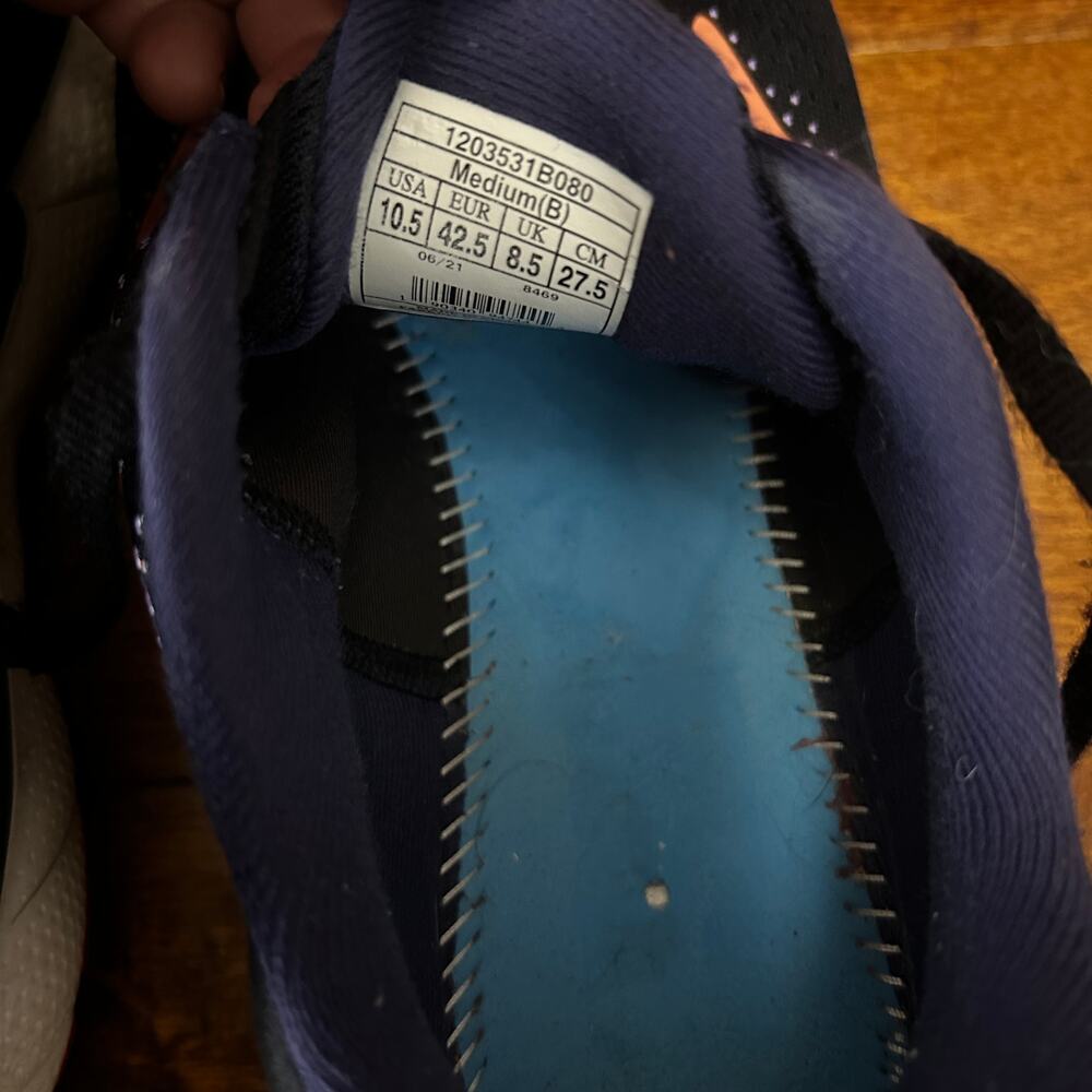 BROOKS Adrenaline GTS 22 Running Shoes Navy Purple Lilac Women’s Size 10.5 - Picture 6 of 8